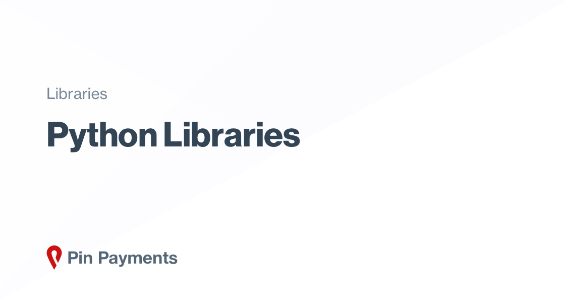 Accepting payments with Python | Online Payments API | Pin Payments